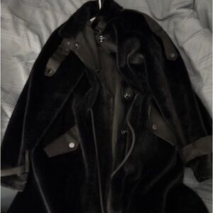 Women’s Black Fur Coat